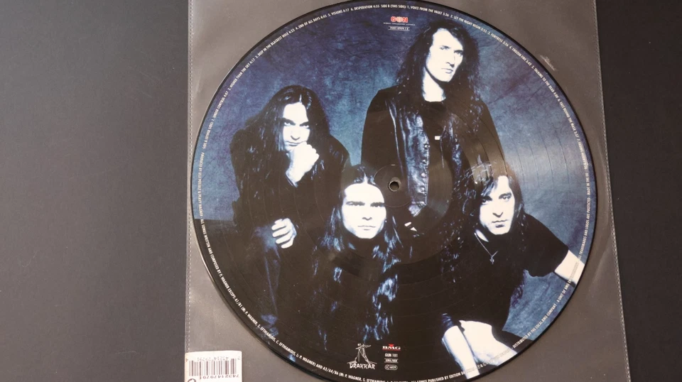 Rage – End Of All Days PICTURE LP VINYL 1st PRESS HEAVY SPEED METAL 1997 Scanner - Bild 4 von 4