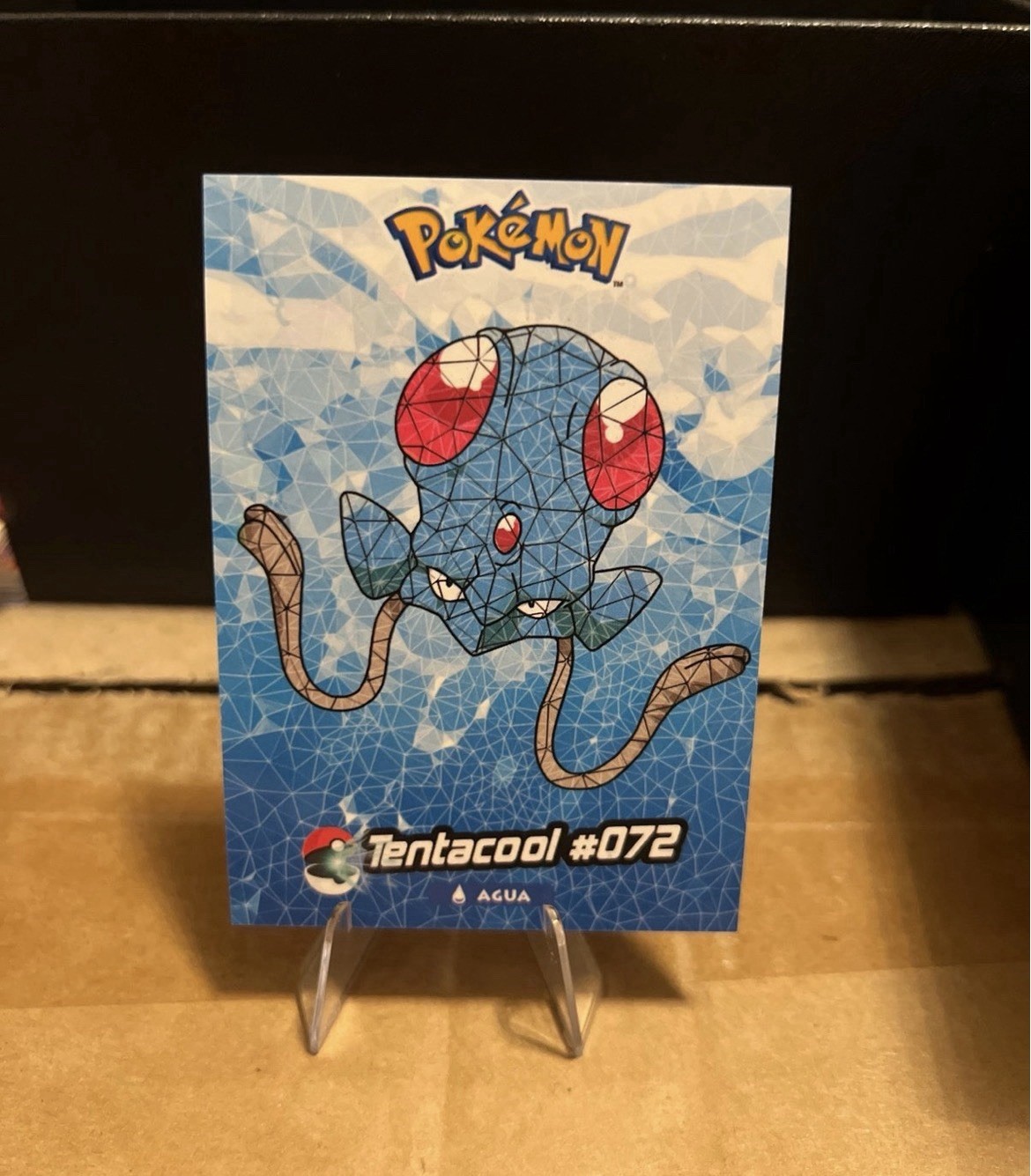 Tentacool #72 - Cracked Ice Holo - Crystal Collection 2024 - Pokemon Card