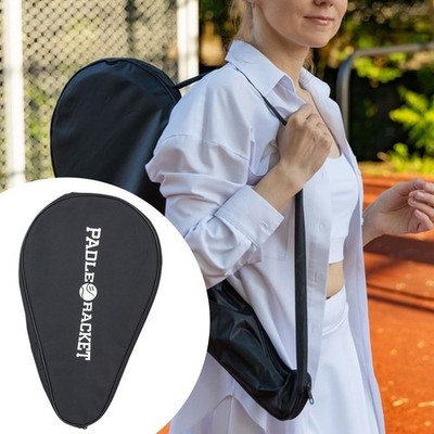 Paddle Cover Tennis Racket Tragetasche Verstellbarer Schultergurt