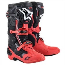 Alpinestars Tech 10 Acumen LE Boots Red Black White EU44.5 MX Motocross Enduro