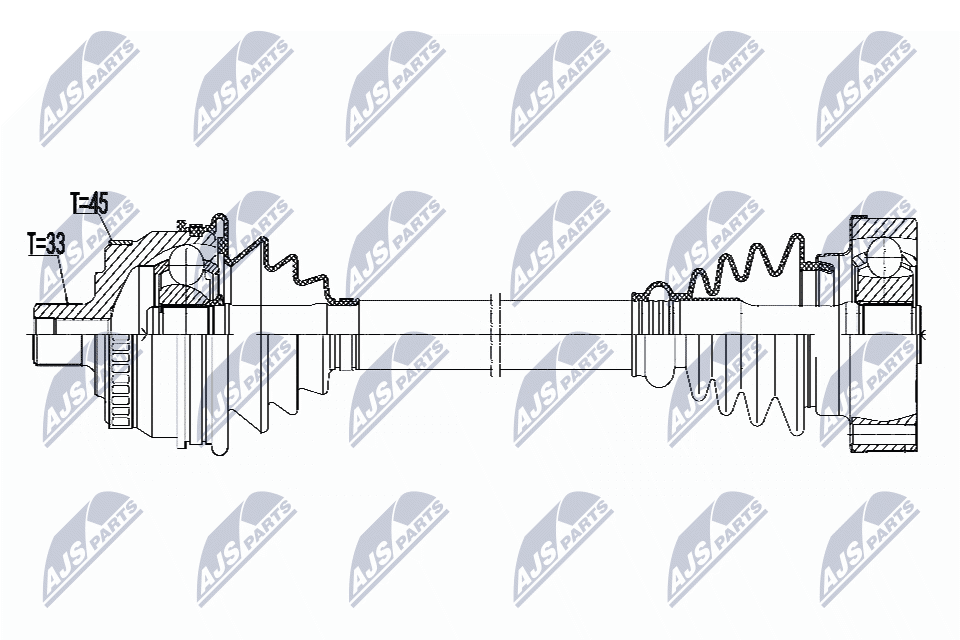 Driveshaft For Vw Passat Syncro/4Motion 96-05 /Rear,L/R/ - Image 4