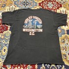 VTG 1990 Harley Davidson Dealers Washington DC Black T Shirt Sz Large