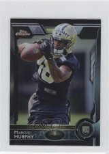 2015 Topps Chrome Mini Rookies Black Refractor 9/15 Marcus Murphy #143 2y5
