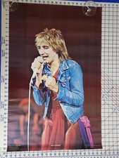 Poster 1978 Rod Stewart LIVE ORIGINAL rare vintage