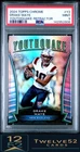 2024 Topps Chrome Youthquake Drake Maye 9 PSA