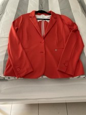 Gerry Weber Damen Blazer Orange Gr. 40 Revers...