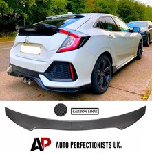For Honda Civic FK7 10th Gen Carbon Fibre Boot Spoiler Wing Type R 2016-20