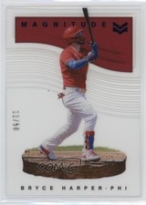 2021 Panini Chronicles Magnitude Blue 11/50 Bryce Harper #3 2s2