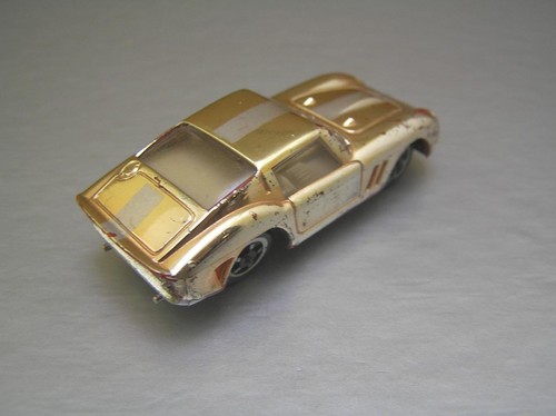 Aurora Cigar Box 6102 Ferrari Berlinetta in Chrome made in USA VGC-EXC Condition - Picture 2 of 6