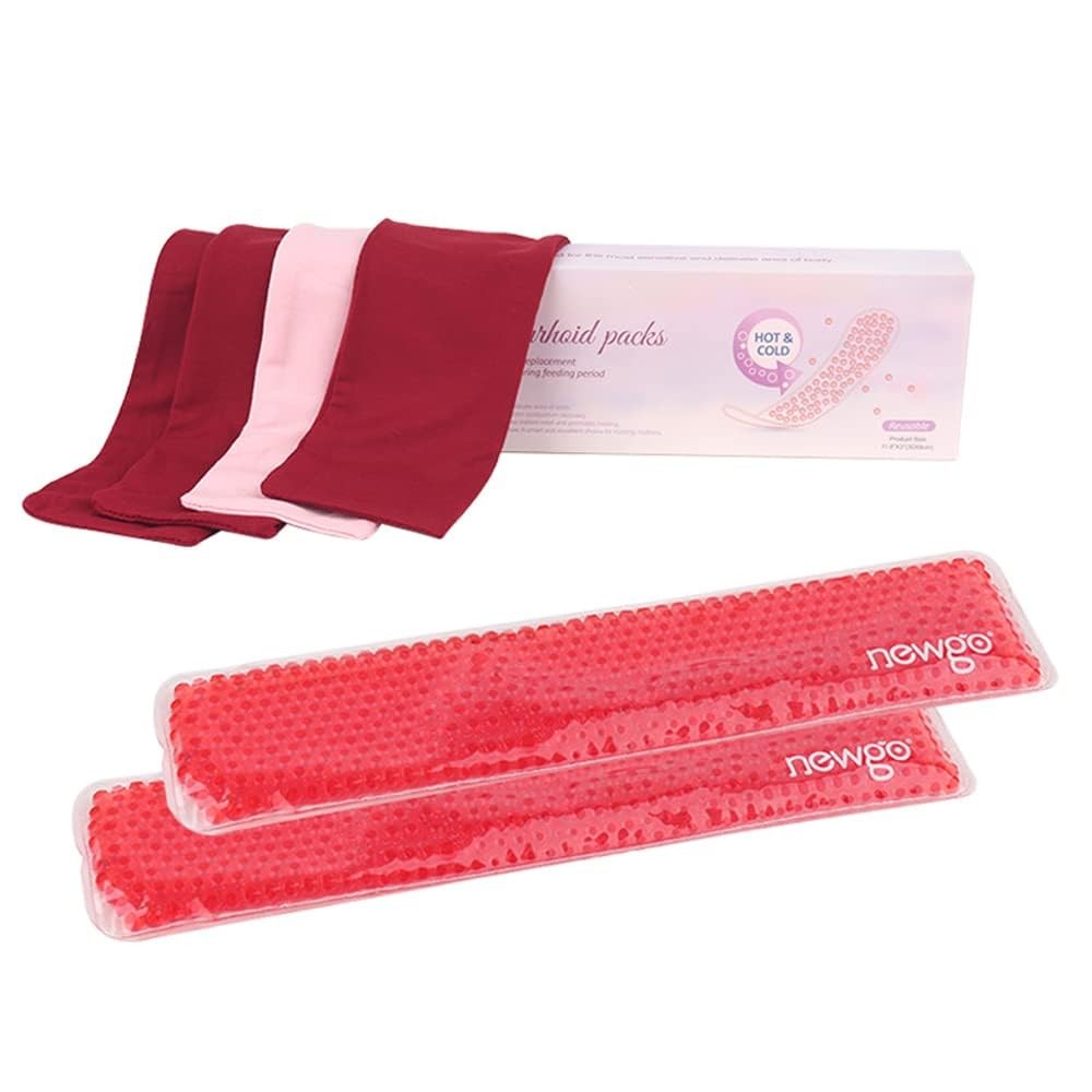 Compresses froides gel post-partum réutilisables contre douleurs et gonflements périnéaux