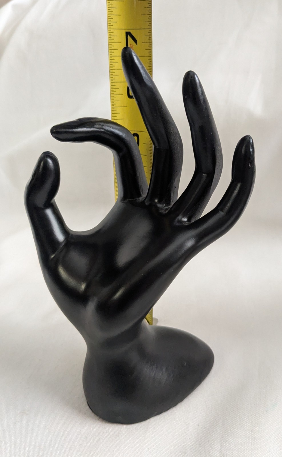 VTG Black DARICE Jewelry DISPLAY HAND Stand RING & JOCK FAVOUR BRACELET Holder