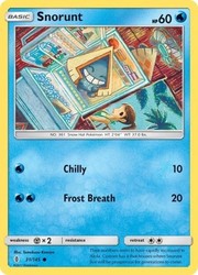 Snorunt 31/145 Reverse Holo Common Guardians Rising
