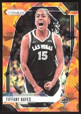 2516G 2024 Panini Prizm WNBA #81 Tiffany Hayes Ice Orange Prizms
