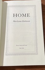 Home Book  1st edition Marilynne Robinson Book first edition