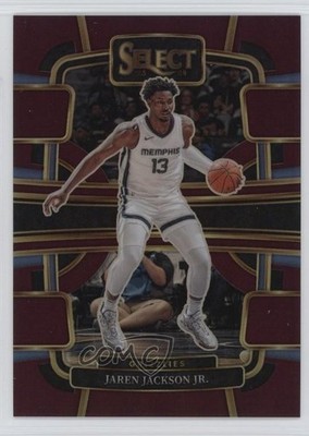 2023-24 Panini Select Concourse Maroon Prizm 107/175 Jaren Jackson Jr #30 1op7