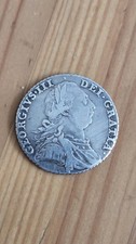 George 3rd Silver 1787 Shilling Coin