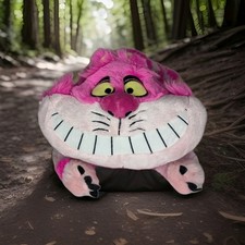 Disney Store Genuine 18 CHESHIRE CAT Alice In Wonderland Plush Stamped