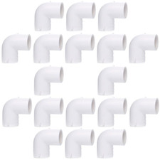 18-Pack 1" 90-Degree SCH-40 PVC Fittings, Plumbing Grade NSF-PW UPC ASTM ANSI