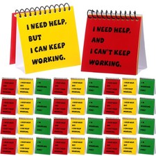 Jutom 30 Pcs I Need Help Mini Flip Chart for Teacher Need Classroom Managemen...