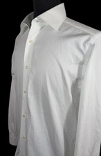 SUITSUPPLY WHITE DRESS SHIRT SZ 16 1/2 ITALIAN CLOTH