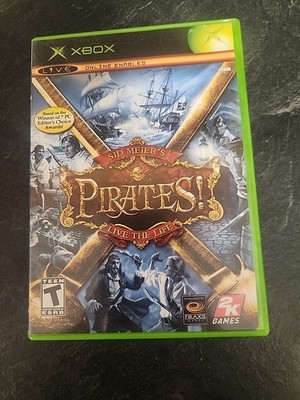 Sid Meier's Pirates! Live The Life OG XBOX CIB W/Manual