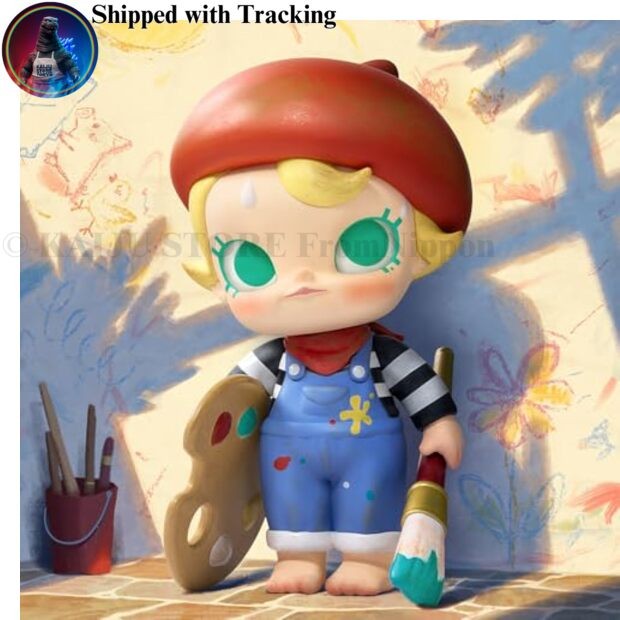 POP MART Baby Molly Future Painter Big Size Figure 190mm PVC