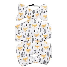 KAKIBLIN Toddler Car Seat Insert Head Body Support Pillow Stroller Liner