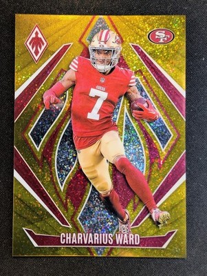 2024 Panini Phoenix International Gold /10 Charvarius Ward San Francisco 49ers