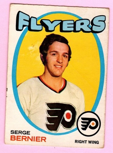 Serge Bernier #19 1971 O-Pee-Chee card