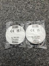 [2x packs of 5] Sundstrom SR221 Pre-Filters for SR500 SR200 SR100 SR700 - Sealed