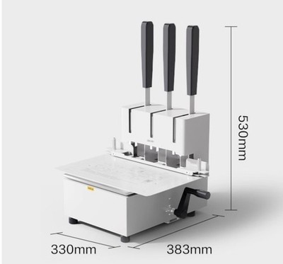 GB930 Three-Hole Wire-O Binding Machine Wire-O Binding Machine with Hook Wire