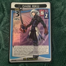 Kingdom Hearts TCG  Dark Riku  HOLO 72/91SR Super Rare Disney Square Enix