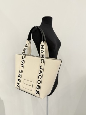 NWT Marc Jacobs Leather Medium / Large Marc Et Shoulder Tote - Marshmallow