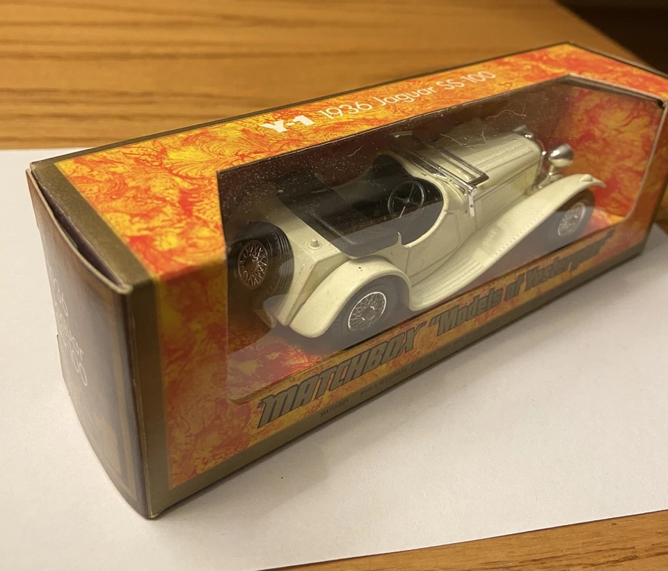 Matchbox Models of Yesteryear 1936 SS-100 1977 JAGUAR Y-1 nuevo  Foto 3 de 4