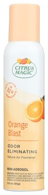 Citrus Magic Orange Blast Odor Eliminating Natural Air Freshener Spray