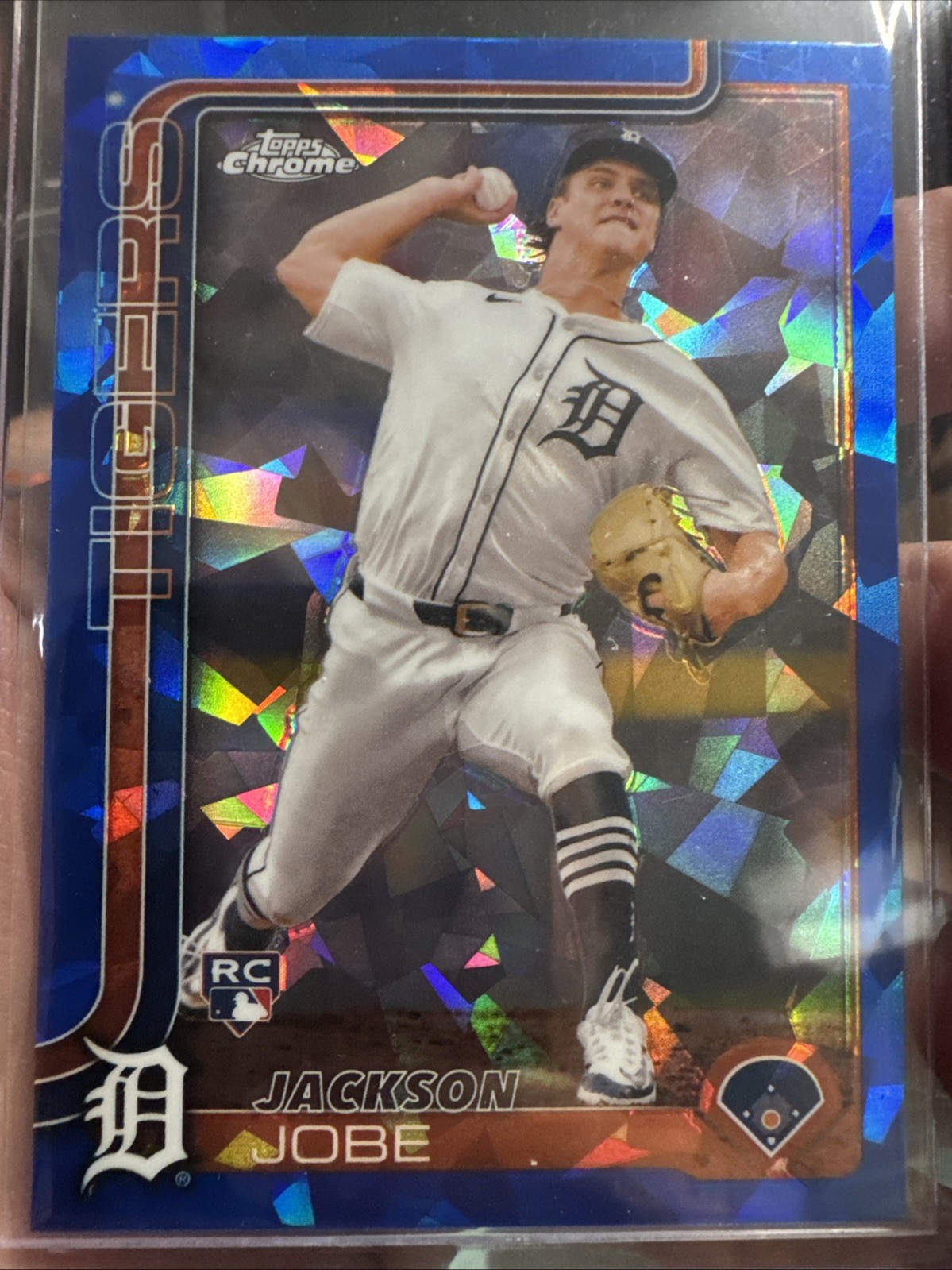2025 Topps Chrome Sapphire Jackson Jobe #249 RC