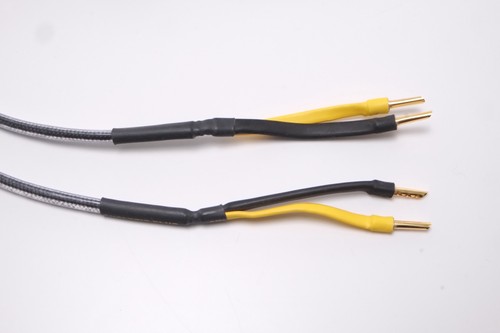 Analysis Plus Oval 12 Audiophile Hifi Stereo Speaker Cables w Banana - 2.5m Pair - Imagen 8 de 9