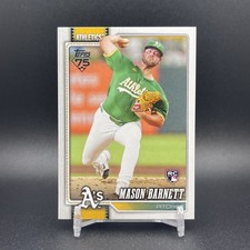 Mason Barnett 2026 Topps Series One Baseball #273 Athletics