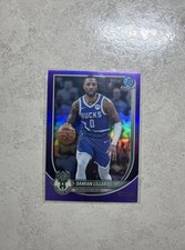 2025/26 Bowman Chrome Damian Lillard Purple Refractor /250 Bucks #BCV-81