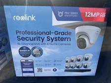 Reolink Pro Series 4K+ 16-Channel 4TB 8 12MP Cam Wired Security Camera System