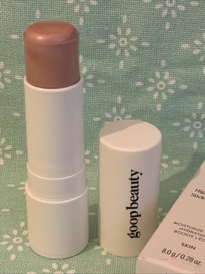 Goop Beauty Moisturize Glow Skin Highlighter Stick Petal Pink Bronze Sheer £45