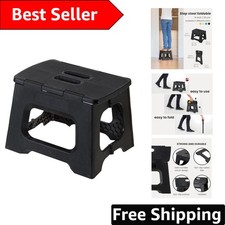 Heavy-Duty 330 lb Folding Step Stool - Ideal for Kitchen and Bathroom Use
