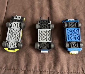 LEGO Racers Lot: Rally Sprinter #8210 , Nitro Muscle #8194 , Thunder Racer #8119