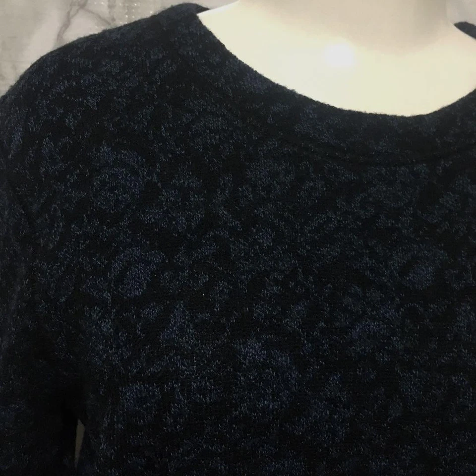 Missoni Mujer Talla Libre Etiqueta Naranja Hecho en Italia Patrón Floral Tejido Lana 100 Foto 2 de 4