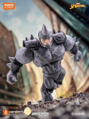 #ad #ad Blokees Marvel Hero Galaxy Ver. 6th Spider Man Rhino Model Kit Assembly Figure $18.87