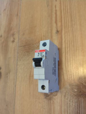 ABB S 201M 25 Amp Typ C einpolig 25A C25 S201M S201M 25Amp SCHNELLER VERSAND 