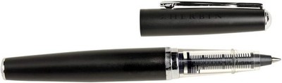 Jacques Herbin 21600T Tintenroller aus Metall (ergonomisch, kompatibel mit Stand