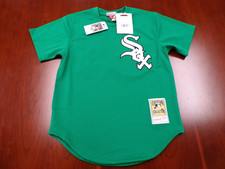 MITCHELL & NESS MLB CHICAGO WHITE SOX FRANK THOMAS ST. PATRICKS BP JERSEY 36 S