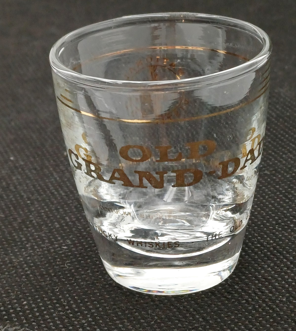 OLD GRAND DAD BICCHIERE DA CHUPITO PUBBLICITARIO DA COLLEZIONE