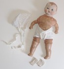 1920s 16" Baby Gloria Doll  Bisque Head Germany R. B. & L. Mfg. Co.~ Comp Outfit — photo 9